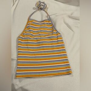 Brandy Melville Multicolor Striped Top